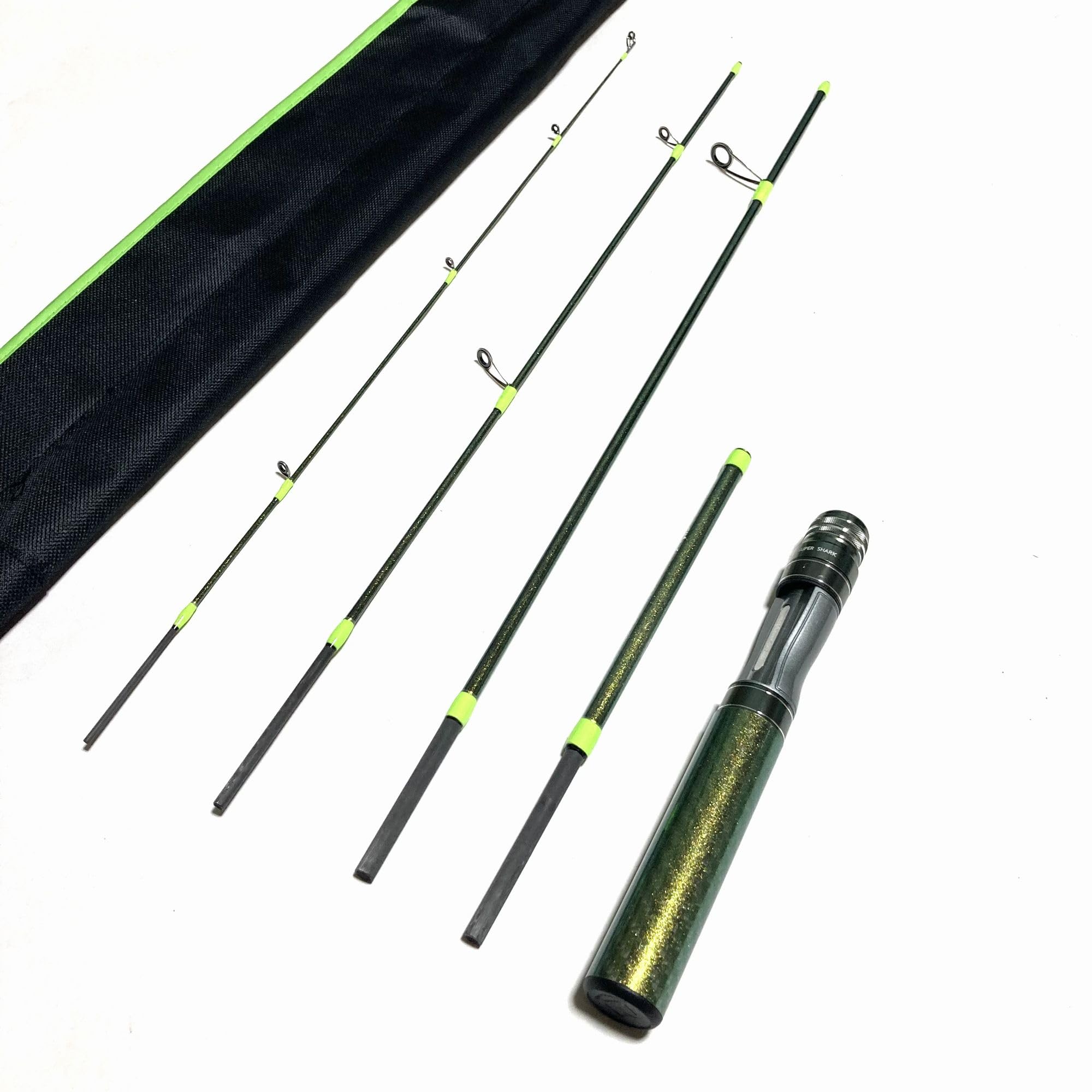 Amazon.co.jp: 5ftと5.6ftに長さが変更可能！ 2WAY スピニングパック